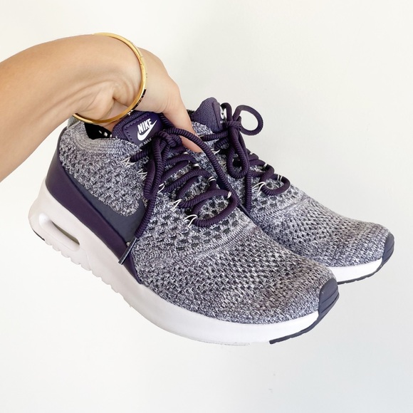Women's Air Max Thea Ultra Flyknit "dark raisin" purple - Picture 9 of 14